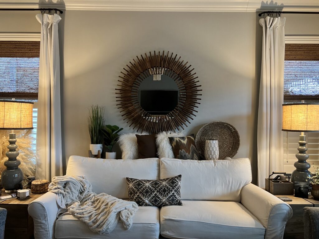 Inviting And Stylish Living Room Retreat