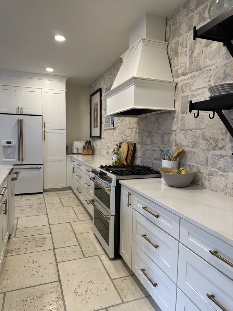Modern Elegant Kitchen With Rustic Touches